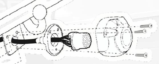 Anbau einer 13-poligen Anhängersteckdose