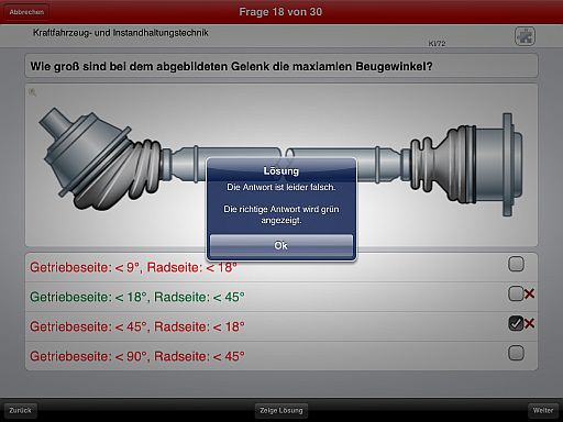 Kfz-Prüfungstrainer-App