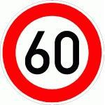 Verkehrszeichen 60