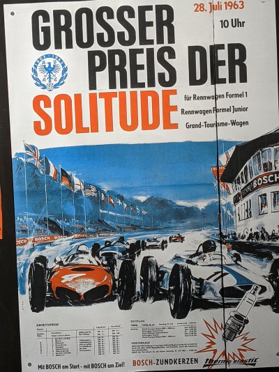 Plakat Solitude 1963