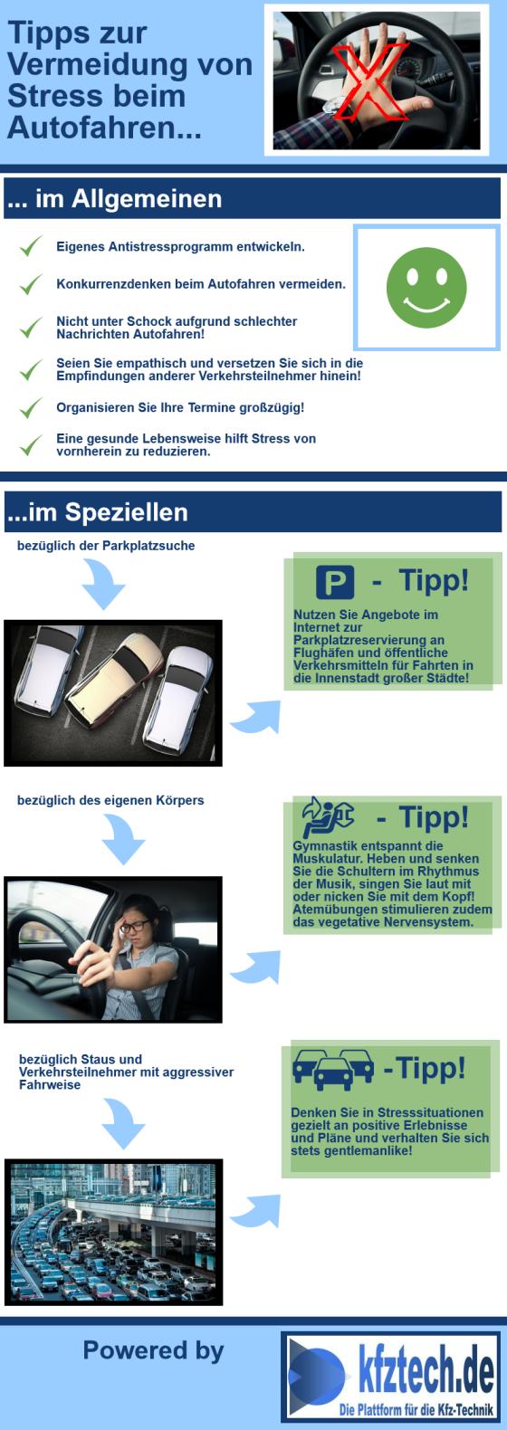 So vermeiden Sie Stress beim Autofahren