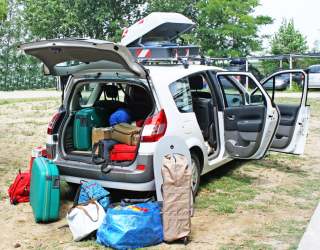 Auto beladen