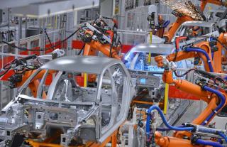 Autoindustrie Roboter