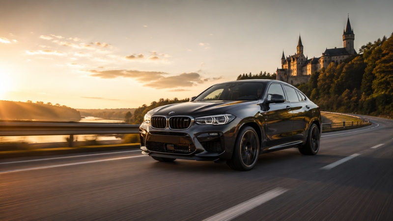 BMW vor Neuschwanstein