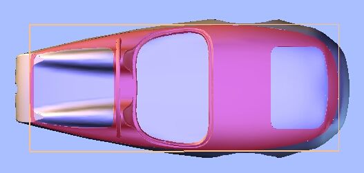 Wind Explorer Karosserie aus speziellem Hartschaum