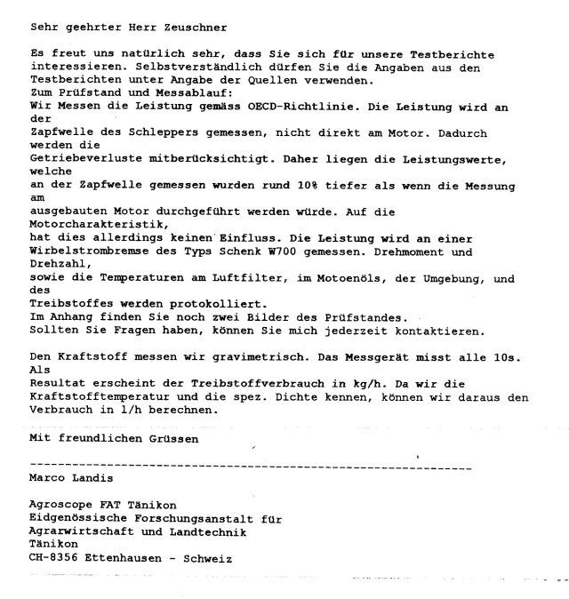 Mail von Marco Landis