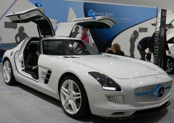 Mercedes SLS AMG electro drive