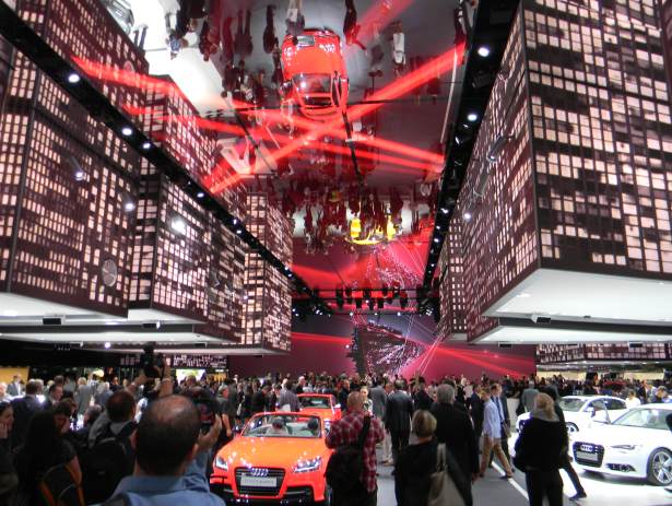 Die Audi Halle auf der IAA 2013