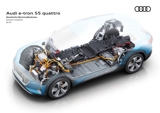 Audie e-tron 55 Quattro