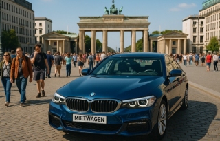 BMW am Brandenburger Tor