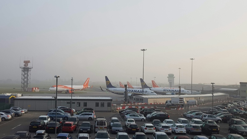 Parken am Flughafen