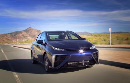 Brennstoffzellen Auto Toyota Mirai