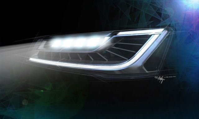 Audi LED-Matrix Scheinwerfer