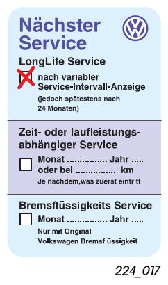 Ölwechsel-Service - Längere Service Intervalle