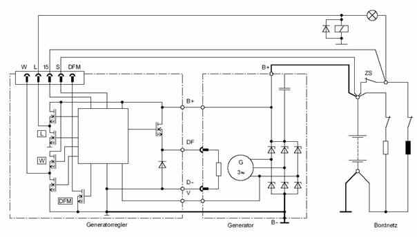 Lichtmaschine, ausfallsicherer elektrischer Generator, hohe Leistung, lange  Lebensdauer, perfekte Passform für das Auto : : Auto & Motorrad