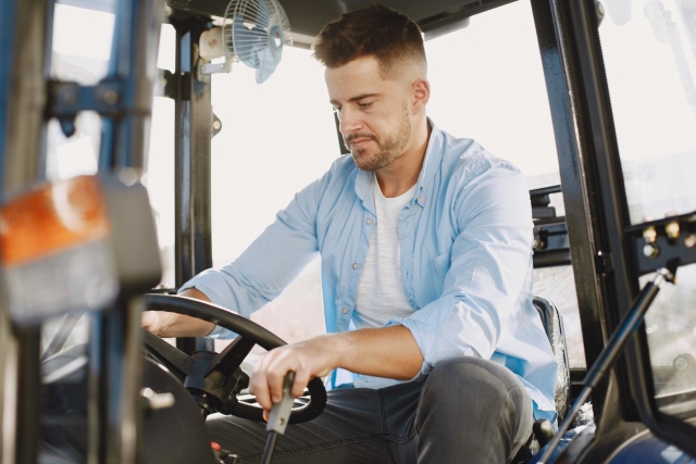 Traktor Bedienung