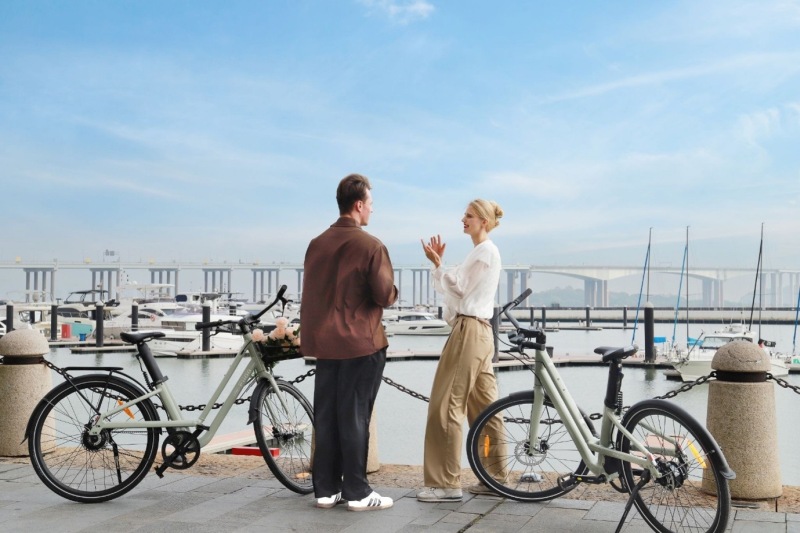 E-Bikes am Hafen
