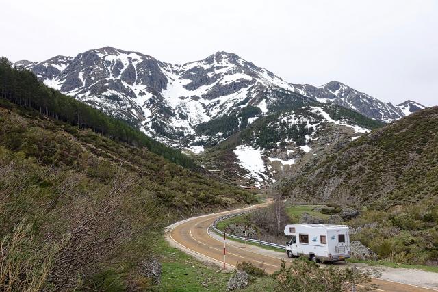 Wohnmobil Bergtour