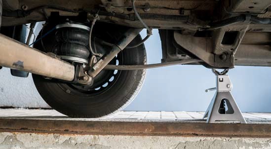 Wartung Luftfederung Wohnmobile Vans