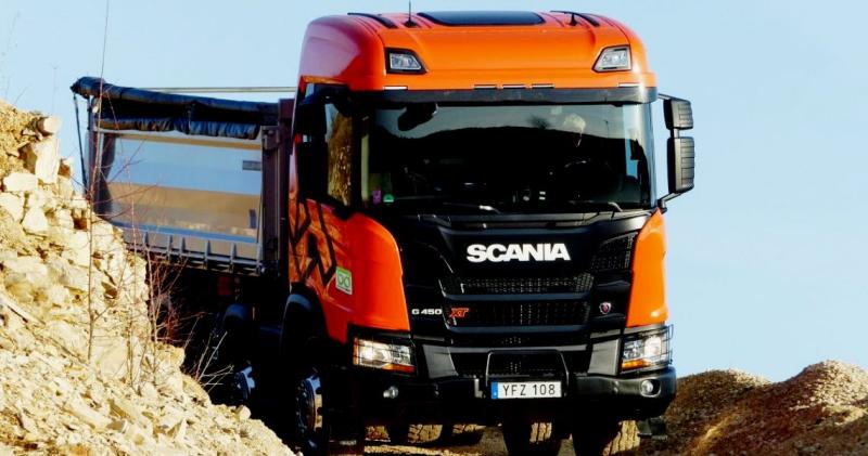 Lkw Kipper Scania