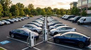 Tesla an Ladesäulen
